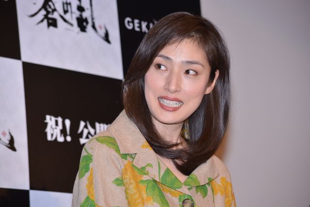 プレッシャーに押しつぶされそうになったという天海祐希…『ゲキ×シネ「蒼の乱」』初日舞台あいさつ【フォトギャラリー】（5枚目）