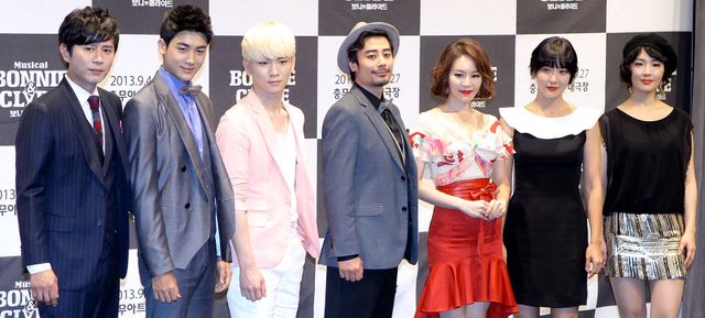 「ボニー＆クライド」SHINeeキー、舞台に一人で立つのがうれしい＜韓国JPICTURES＞（2枚目）