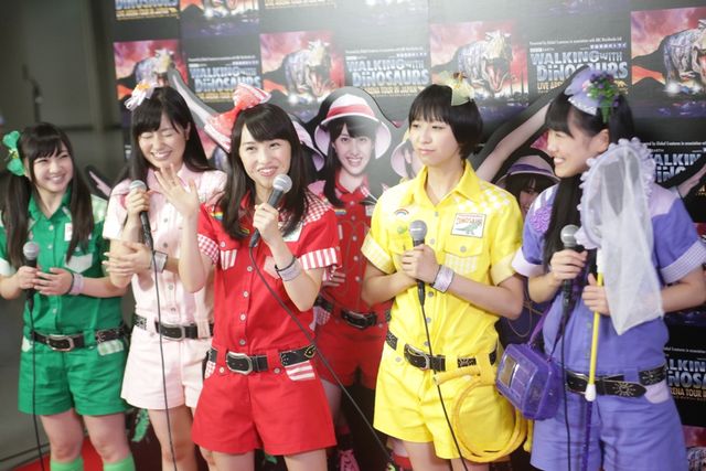 「WALKING WITH DINOSAURS」ももいろクローバーZフォトギャラリー（12枚目）