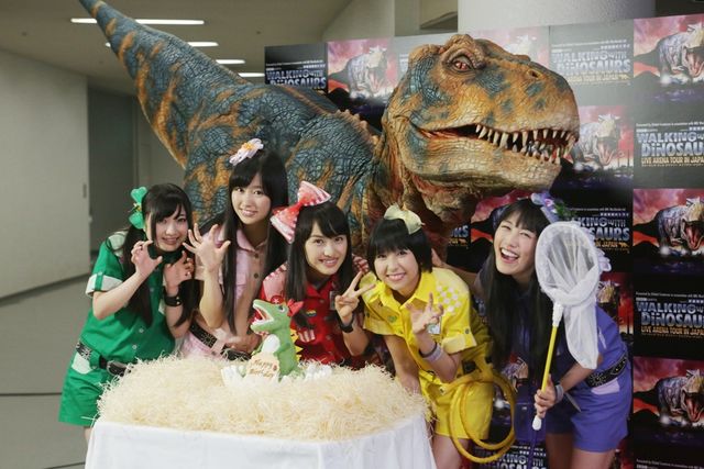 「WALKING WITH DINOSAURS」ももいろクローバーZフォトギャラリー（22枚目）