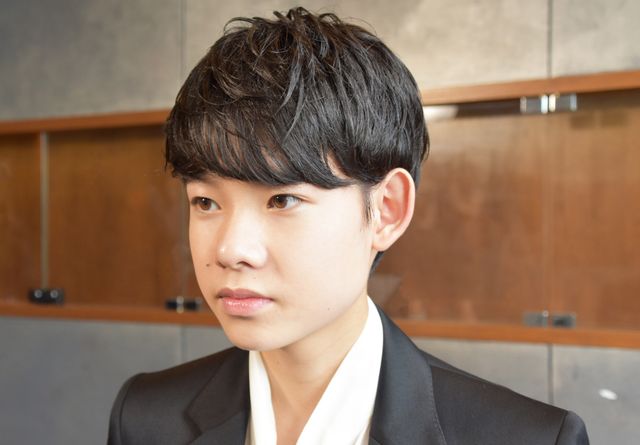 13歳・田代輝のキラキラした瞳！映画『CUBE 一度入ったら、最後』インタビューカット（10枚目）