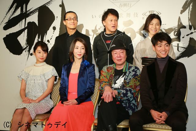 古田新太、稲森いずみ、大東駿介ら登壇！劇団☆新感線「乱鶯」製作発表会見ギャラリー（10枚目）