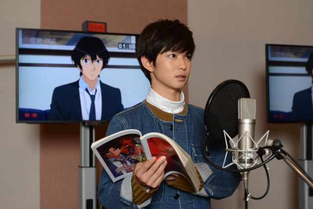 アフレコ中もやっぱりかわいい！千葉雄大出演アニメ「明智警部の事件簿」フォトギャラリー（2枚目）