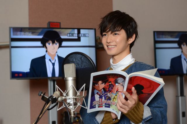 アフレコ中もやっぱりかわいい！千葉雄大出演アニメ「明智警部の事件簿」フォトギャラリー（6枚目）