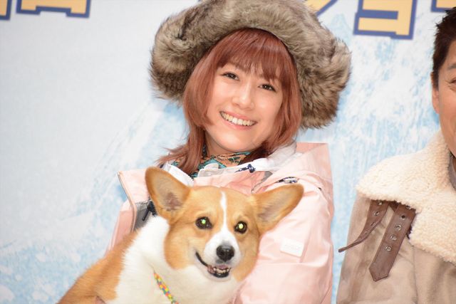 坂上忍＆IMALU、愛犬を抱っこ！『野性の呼び声』公開記念イベント（13枚目）