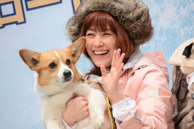 坂上忍＆IMALU、愛犬を抱っこ！『野性の呼び声』公開記念イベント（15枚目）