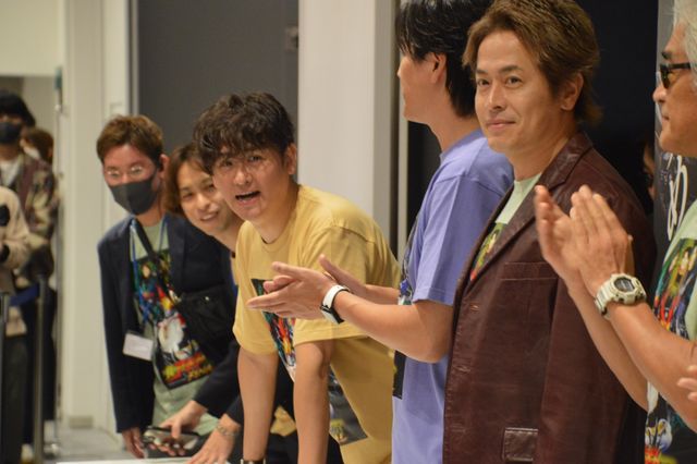 「真アギト展」名古屋会場にオリキャス10名サプライズ登場！賀集利樹＆要潤＆牧山雄亮らファンとハイタッチ（10枚目）