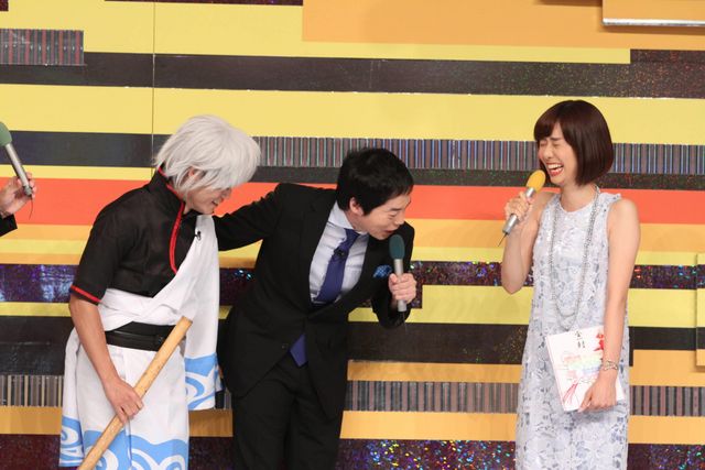 おばたのお兄さん、『銀魂』銀さん（小栗旬）のものまねに挑戦（3枚目）