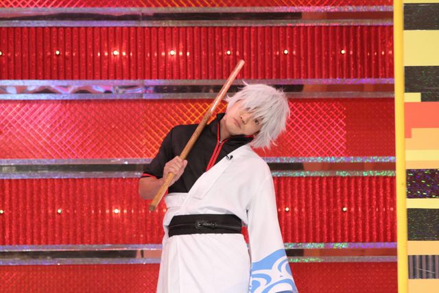 おばたのお兄さん、『銀魂』銀さん（小栗旬）のものまねに挑戦（5枚目）