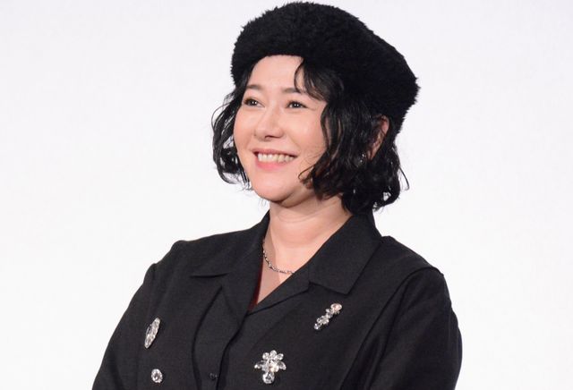 公開記念舞台あいさつでの真木よう子
