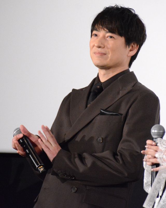 美の渋滞！吉野北人、宮世琉弥、松井奏が黒スーツで登壇『遺書、公開。』公開初日舞台挨拶（13枚目）