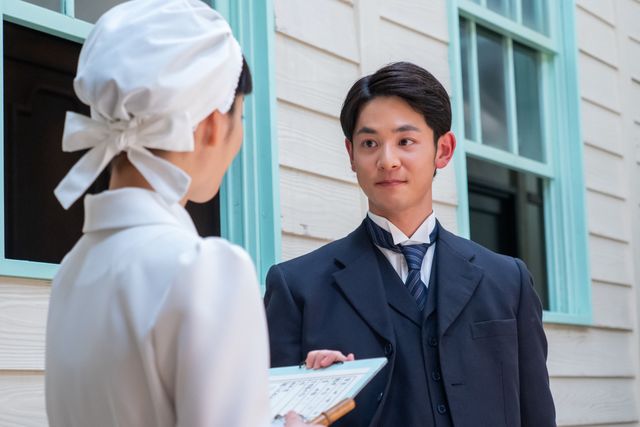 【画像8枚】朝ドラ「風、薫る」りん（見上愛）が院長（筒井道隆）に呼び出されて…第67回場面写真（3枚目）