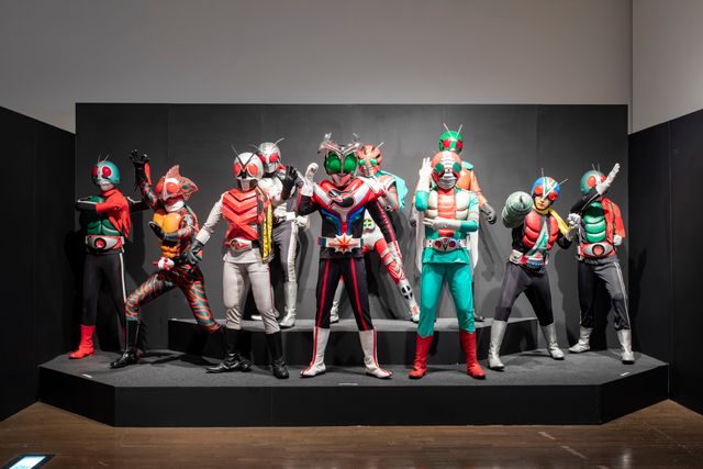 「仮面ライダークウガ」アークル＆武器一式も！「THE 仮面ライダー展」の様子（4枚目）