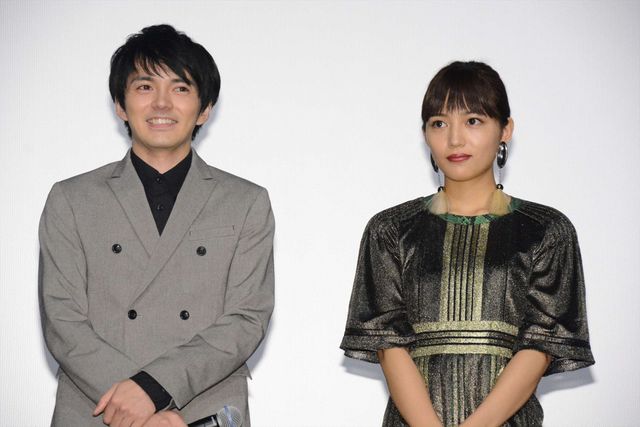 林遣都、男性とのキスシーンにも挑戦！『にがくてあまい』初日舞台挨拶フォトギャラリー（13枚目）