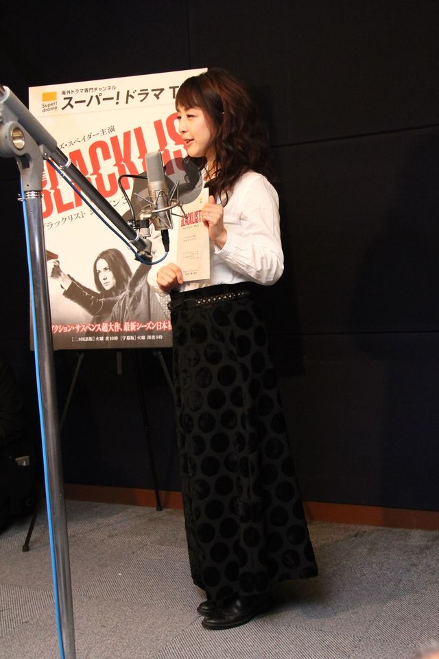 緊張してる？相田翔子公開アフレコ写真ギャラリー（8枚目）