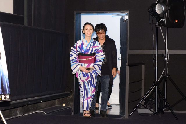 栗山千明、艶やかな和服姿で恋人役・松坂桃李とのエピソードを告白@新宿ピカデリー（4枚目）