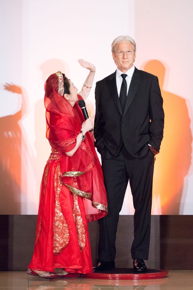 中村玉緒、リチャード・ギア等身大フィギュアにメロメロ！『マリーゴールド・ホテル　幸せへの第二章』イベント写真ギャラリー（14枚目）