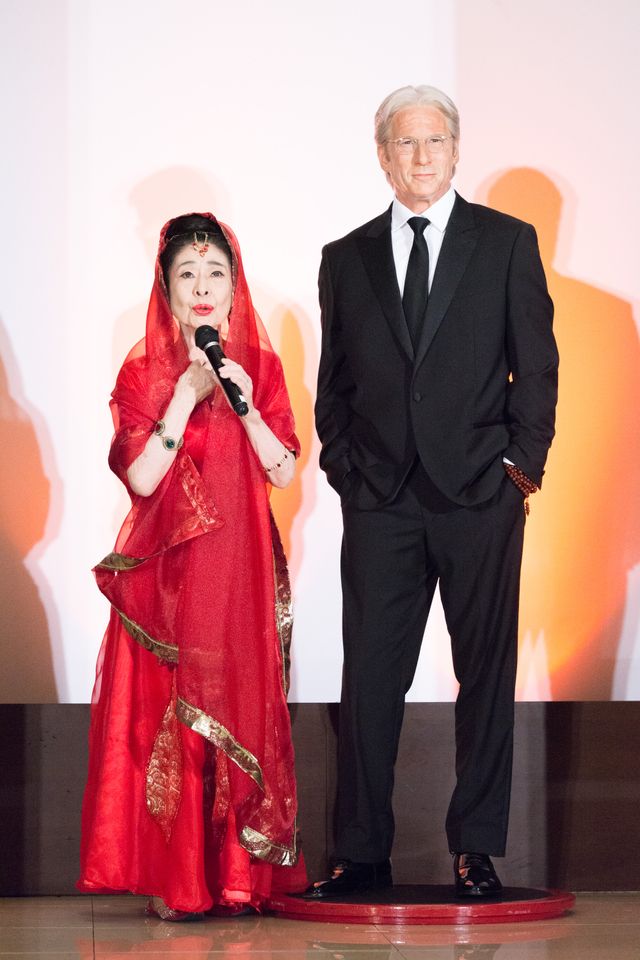 中村玉緒、リチャード・ギア等身大フィギュアにメロメロ！『マリーゴールド・ホテル　幸せへの第二章』イベント写真ギャラリー（15枚目）