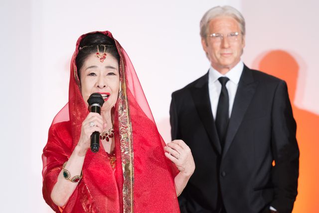 中村玉緒、リチャード・ギア等身大フィギュアにメロメロ！『マリーゴールド・ホテル　幸せへの第二章』イベント写真ギャラリー（22枚目）