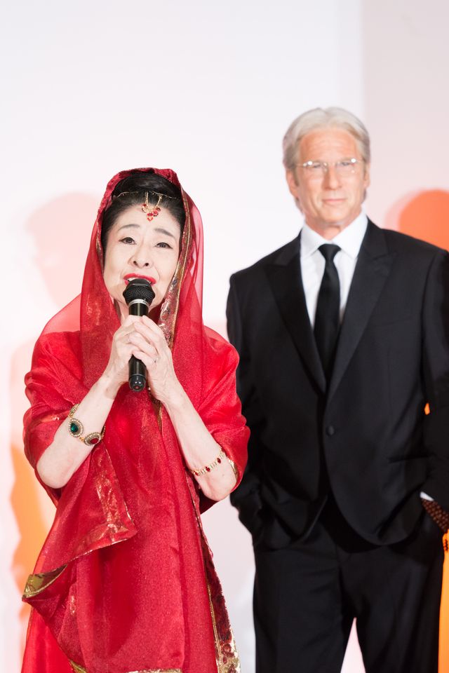 中村玉緒、リチャード・ギア等身大フィギュアにメロメロ！『マリーゴールド・ホテル　幸せへの第二章』イベント写真ギャラリー（23枚目）