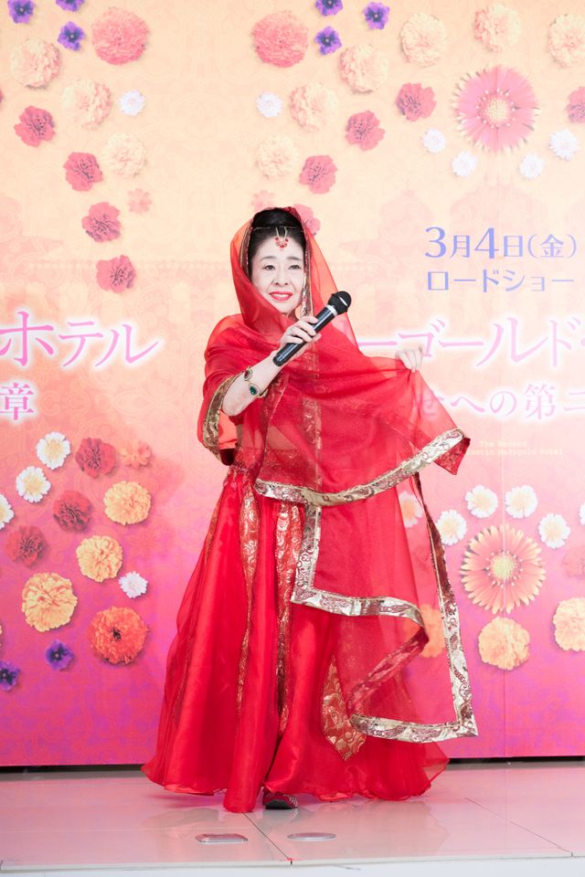 中村玉緒、リチャード・ギア等身大フィギュアにメロメロ！『マリーゴールド・ホテル　幸せへの第二章』イベント写真ギャラリー（26枚目）