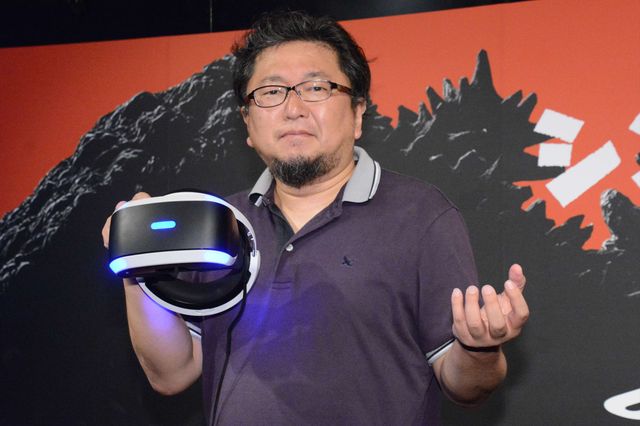 樋口真嗣監督もゴジラポーズ！『シン・ゴジラ』VR体験会フォトギャラリー：フォトギャラリー