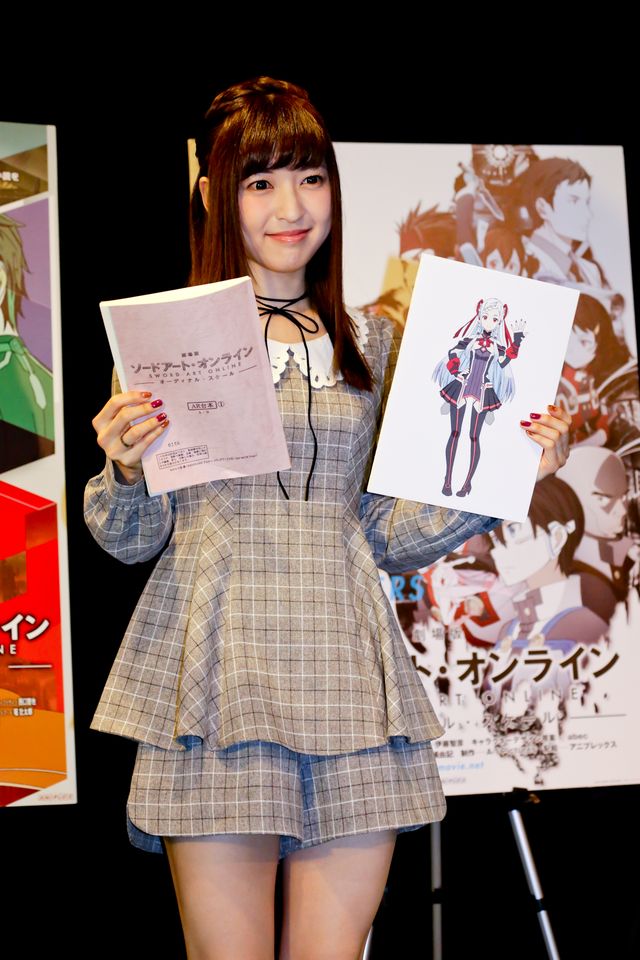 肌がつやつや……！『劇場版　ソードアート・オンライン』神田沙也加アフレコフォトギャラリー（6枚目）