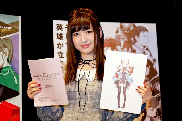 肌がつやつや……！『劇場版　ソードアート・オンライン』神田沙也加アフレコフォトギャラリー（7枚目）