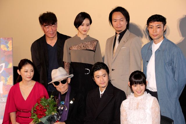 大林宣彦監督、最新作『花筐／HANAGATAMI』の舞台あいさつに登場！：フォトギャラリー