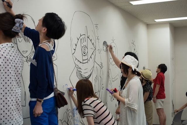 ついにネット公開！「小学館ビル ラクガキ大会」フォトギャラリー（4枚目）