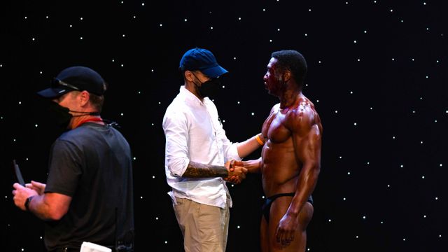 筋肉隆々！『ボディビルダー』メイキング写真9枚（6枚目）