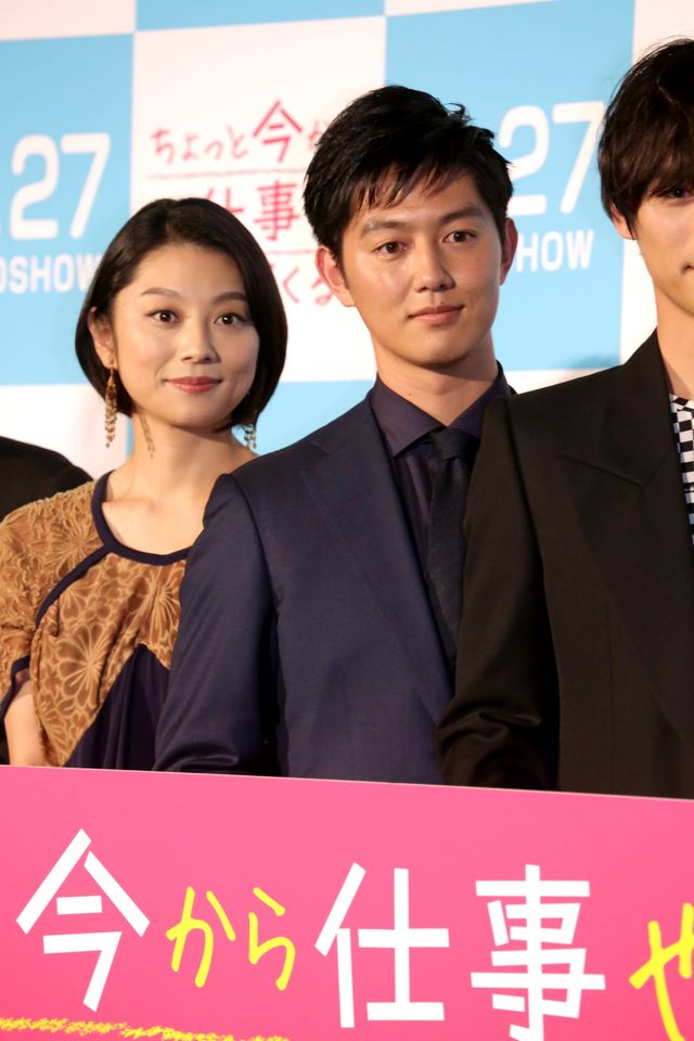 福士蒼汰？僕のベッドで横になっていますよ。を素でやった男・工藤阿須加　『ちょっと今から仕事やめてくる』完成披露試写会フォトギャラリー（7枚目）