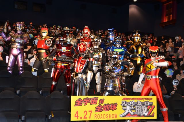 映画『仮面ライダー×スーパー戦隊×宇宙刑事 スーパーヒーロー大戦Z』初日舞台あいさつ（14枚目）