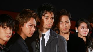 斎藤工、登坂は抱きしめたい！TAKAHIROには抱きしめられたい！『HiGH&LOW THE RED RAIN』初日舞台あいさつフォトギャラリー