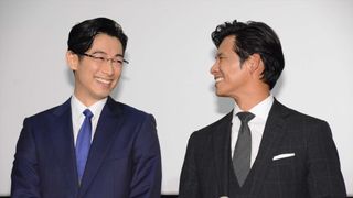 織田裕二＆ディーン・フジオカ、究極のイケメン2ショット！