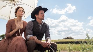 マット・ボマーと夫婦役!『マグニフィセント・セブン』ヘイリー・ベネット写真ギャラリー