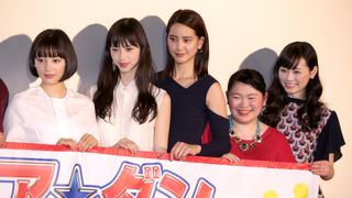 かわいい女の子が勢ぞろい!『チア☆ダン』初日舞台あいさつフォトギャラリー