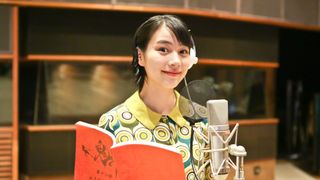 のん、アフレコ中！テレビアニメ「鬼平」アフレコフォトギャラリー