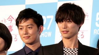 福士蒼汰？僕のベッドで横になっていますよ。を素でやった男・工藤阿須加　『ちょっと今から仕事やめてくる』完成披露試写会フォトギャラリー