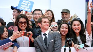 何その表情!アンドリュー・ガーフィールド主演作『Breathe』ワールドプレミア