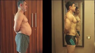 もはや別人に…アーミル・カーン27kg増減ビフォーアフター！