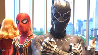 スパイダーマンが陛下にフォトボム?『アベンジャーズ/インフィニティ・ウォー』前夜祭