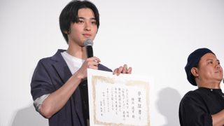 佐野玲於、中川大志、高杉真宙、横浜流星、卒業証書を贈られる！映画『虹色デイズ』“虹の日”舞台あいさつ