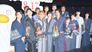 幸せいっぱい勝地涼も！出演者ずらり『銀魂2 掟は破るためにこそある』完成披露試写会