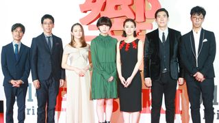 平手友梨奈、北川景子、アヤカ・ウィルソンがドレスで登場!『響-HIBIKI-』完成披露舞台あいさつ