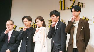 千葉雄大×成田凌×田中圭らイケメンずらり！映画『スマホを落としただけなのに』完成披露試写会