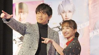 百田夏菜子＆青柳翔、ももクロZポーズ決める！ドラマ「プラスティック・スマイル」試写会