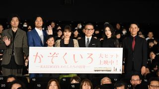 有村架純『かぞくいろ－RAILWAYS わたしたちの出発－』初日舞台あいさつ