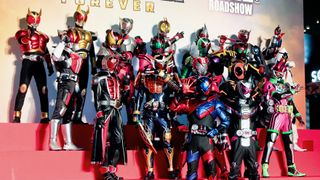 平成仮面ライダーずらり！『平成仮面ライダー20作記念　仮面ライダー平成ジェネレーションズ FOREVER』プレミアイベント