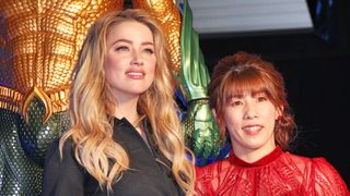 『アクアマン』ヒロイン、アンバー・ハード来日!スペシャルイベントでファンと交流